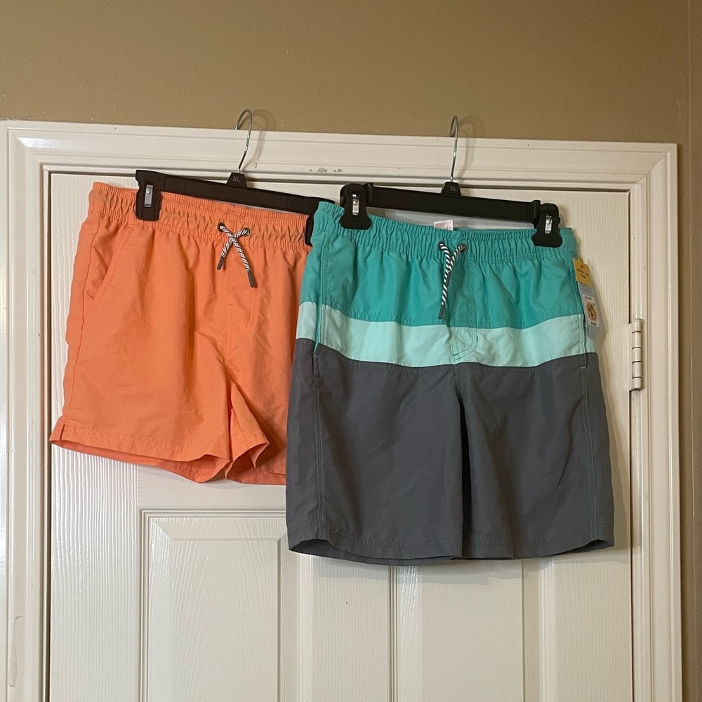 Bundle of Boys Swim Trunk Size: XL (14)